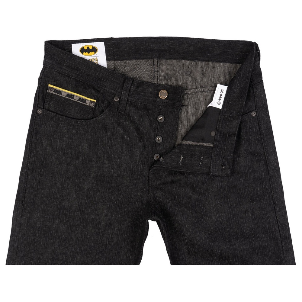 Naked & Famous Easy Guy Batman Dark Knight Selvedge RARE Collectible NWT Size 44
